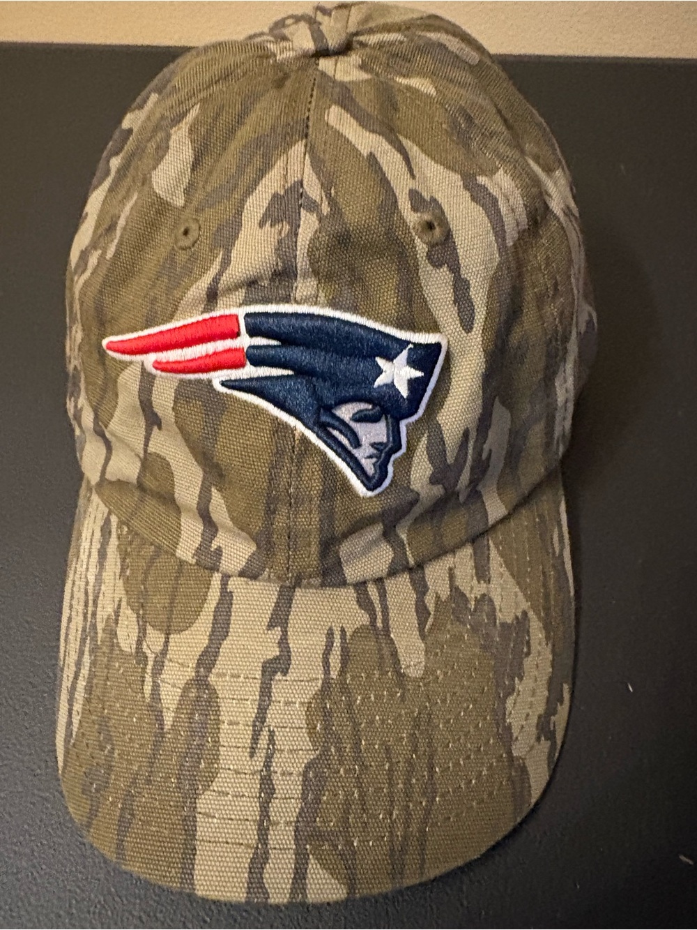 New England Patriots Camo Hat- Brand New-one Size
